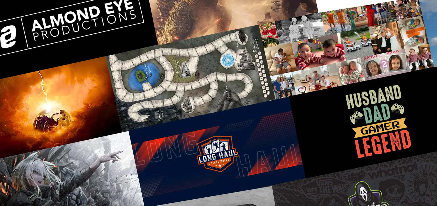 Custom Mouse Pads, Desk Mats & TCG Playmats