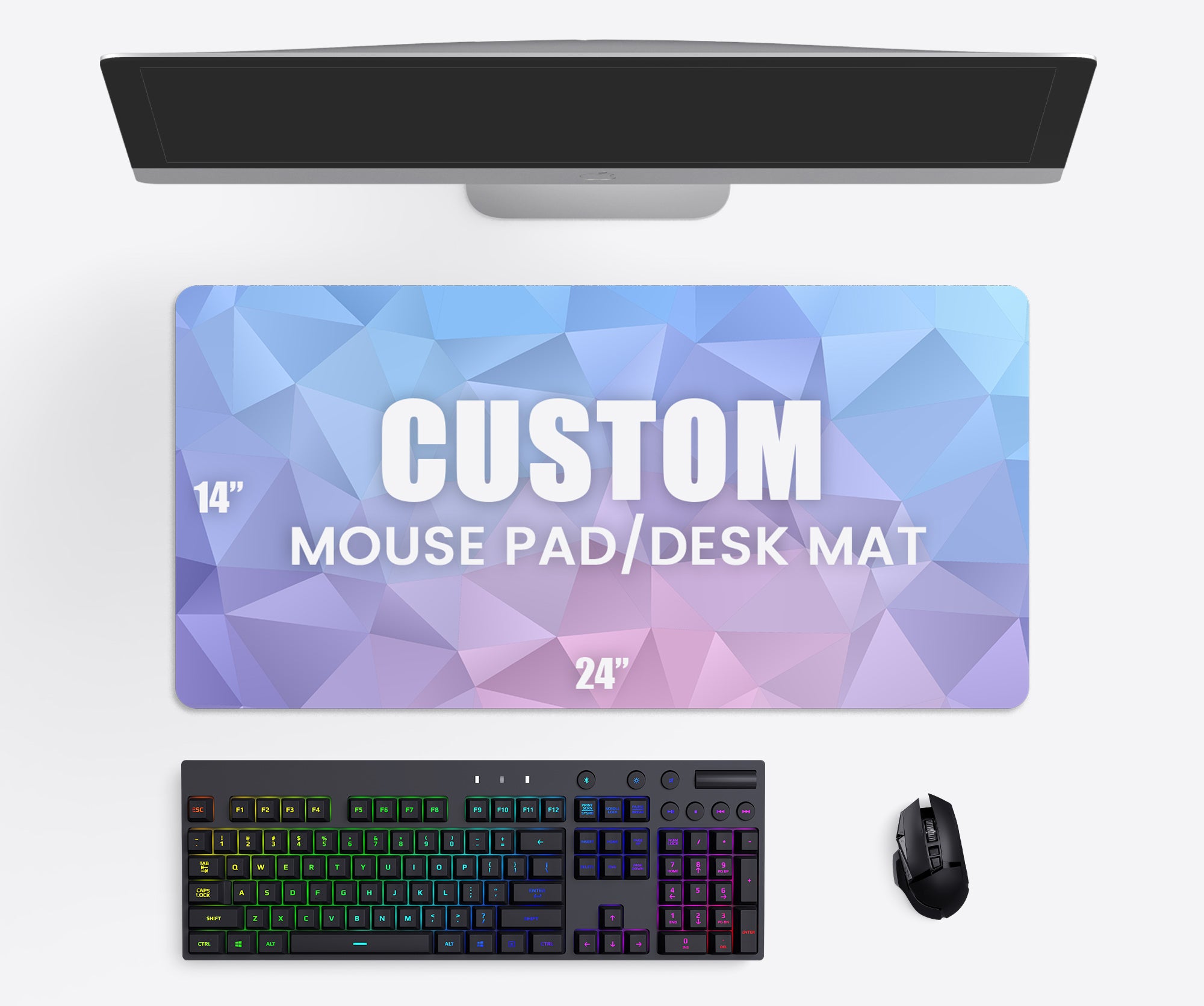 Custom Desk Mat 14x24 Made In The USA LoveDeskMats Love Custom desk mat 14x24 made in the usa lovedeskmats love