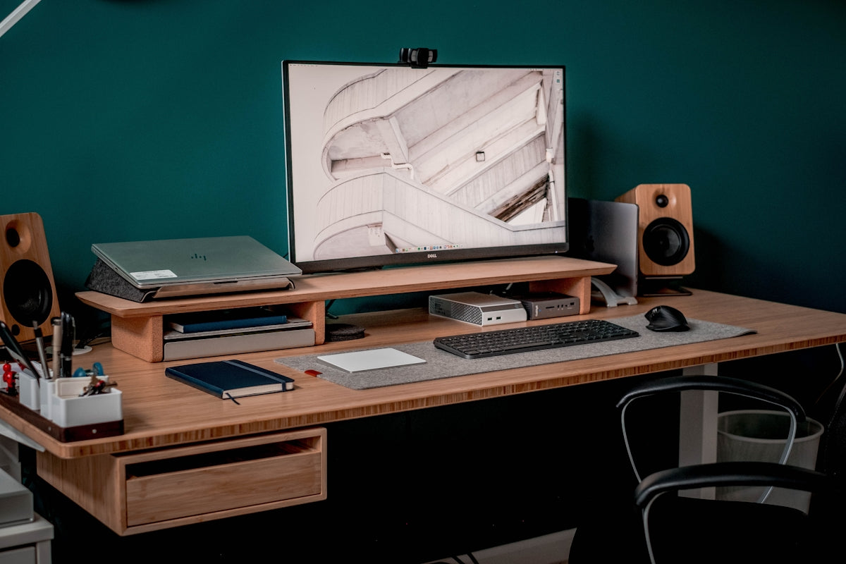 Computer Workspaces With Mat Custom Desk Mats Through History: How Workspace Accessories Developed ...