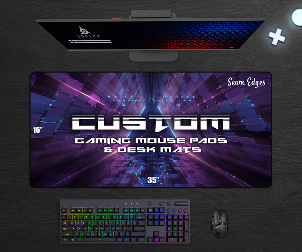 Custom Gaming Mouse Pad XL Sewn