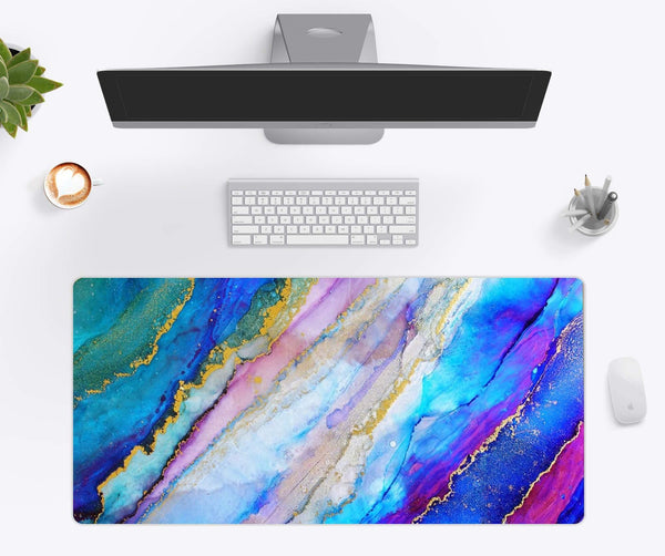 Alcohol Ink Desk Mat