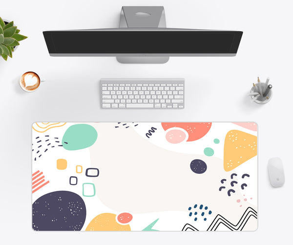 Cute Abstract Desk Mat