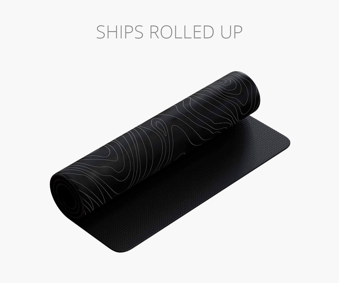 Desk Mats Shipped Rolled Up