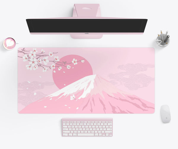 Pink Aesthetic Desk Mat