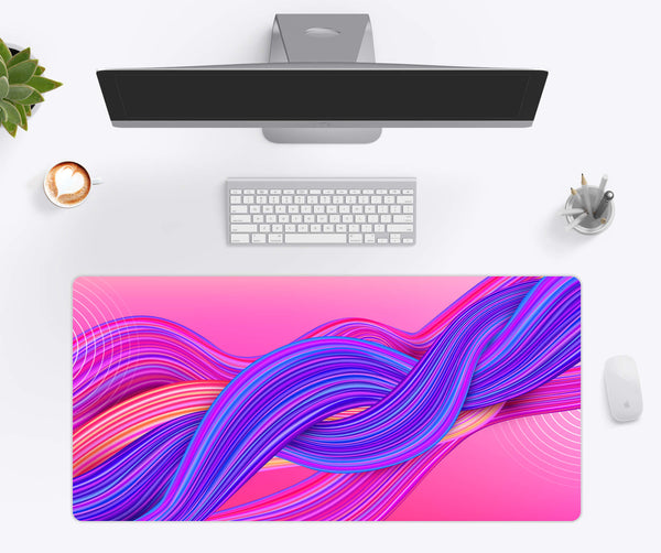 Liquid Wave Desk Mat